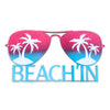 Beachin Sunglasses Wall art