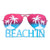 Beachin Sunglasses Wall art