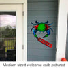 Welcome crab wall hanging