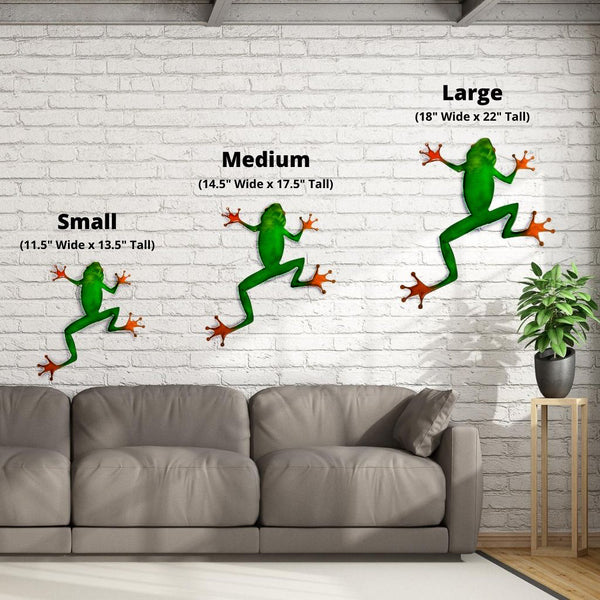 Tree Frog Metal Wall Art / Trivet David Hall Art Studio